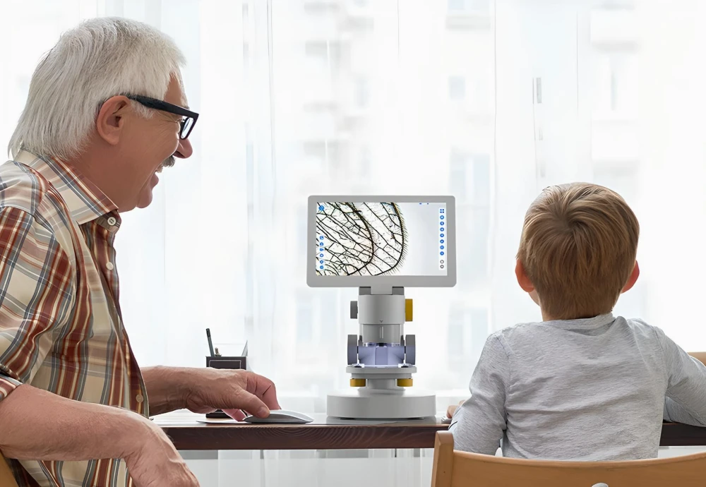 digital microscope with screen