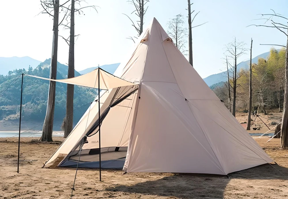 where to use a pyramid tent