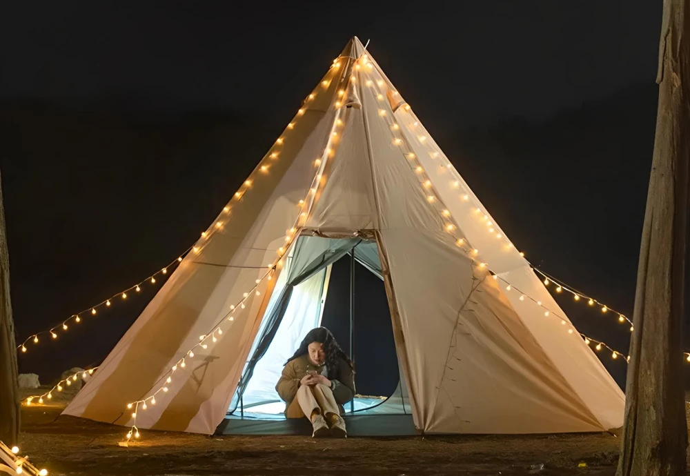 teepee camping