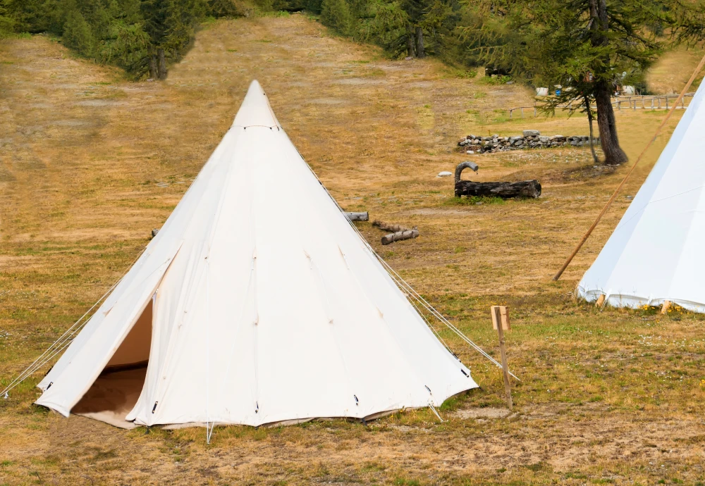 glamping teepee